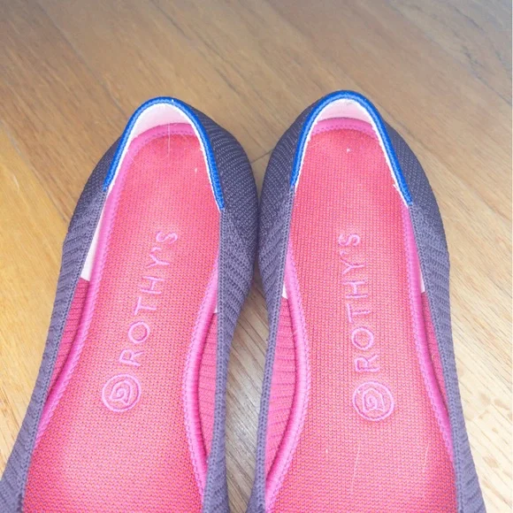 Rothy’s Berry Lattice Round Toe Flats - Picture 4 of 6